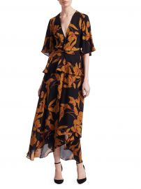 Avi Floral Knot Dress at Saks Fifth Avenue